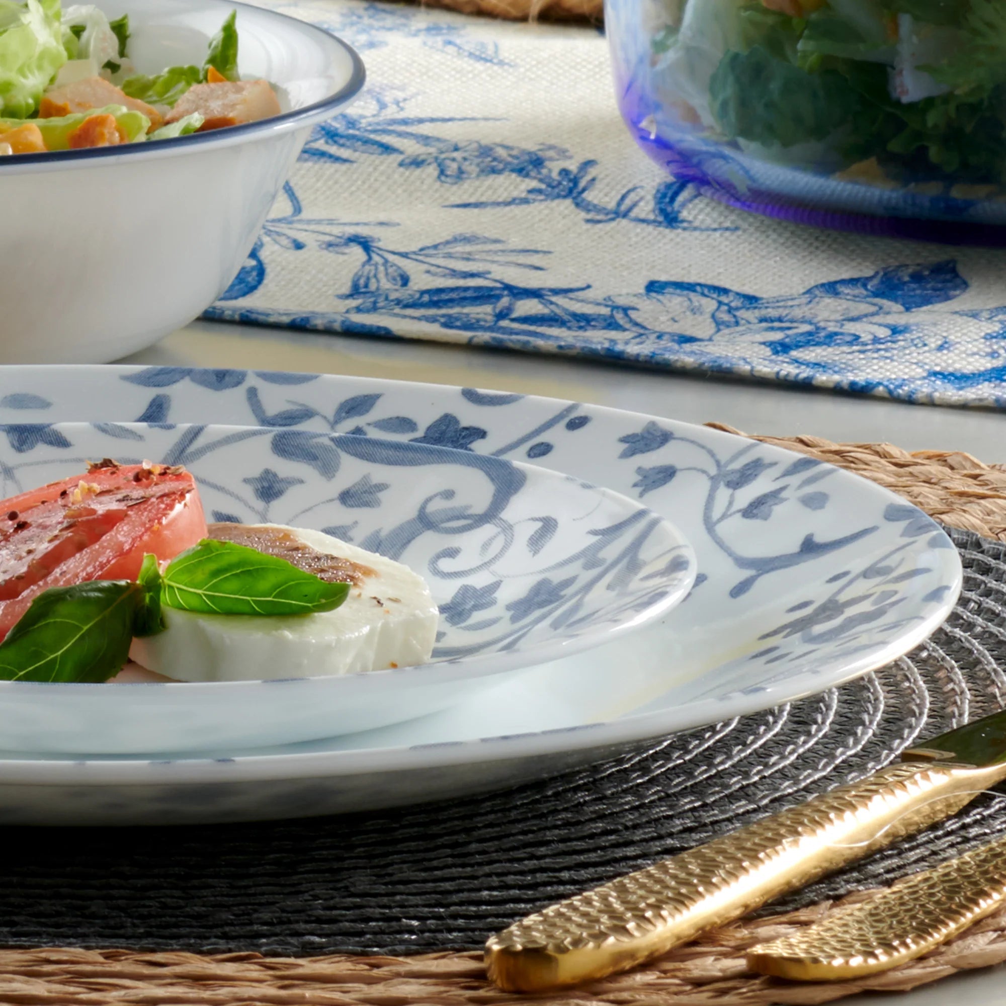 Corelle Dinnerware- Lightweight Darlington 10.25 Dinner Plate