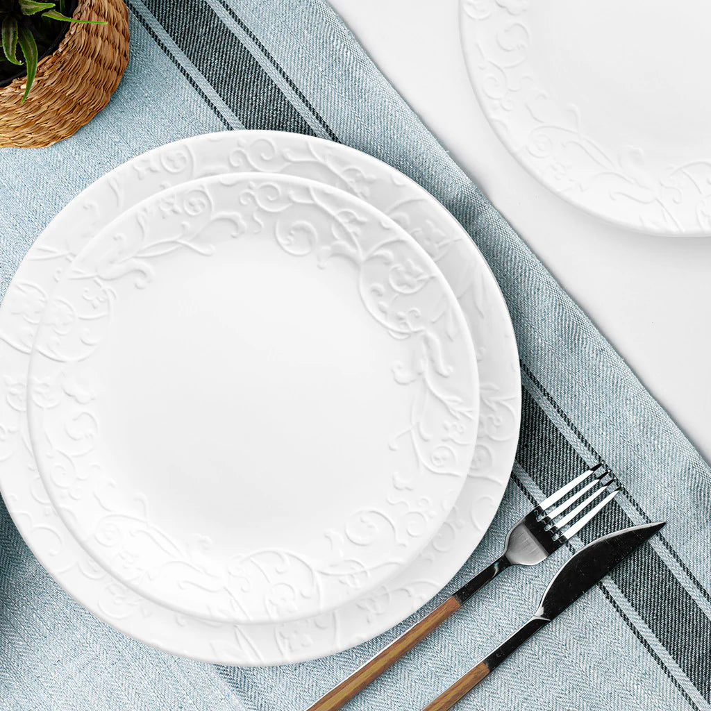 Corelle Dinnerware- Lightweight Bella Faenza 18-piece Dinnerware Set. Service for 6