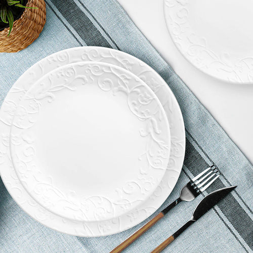 Corelle Dinnerware- Lightweight Bella Faenza 18-piece Dinnerware Set. Service for 6