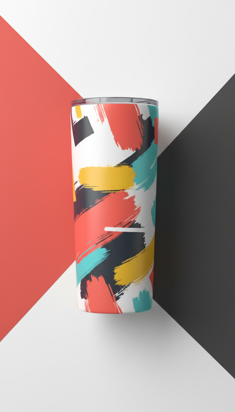 Limited-edition artist’s signature tumbler