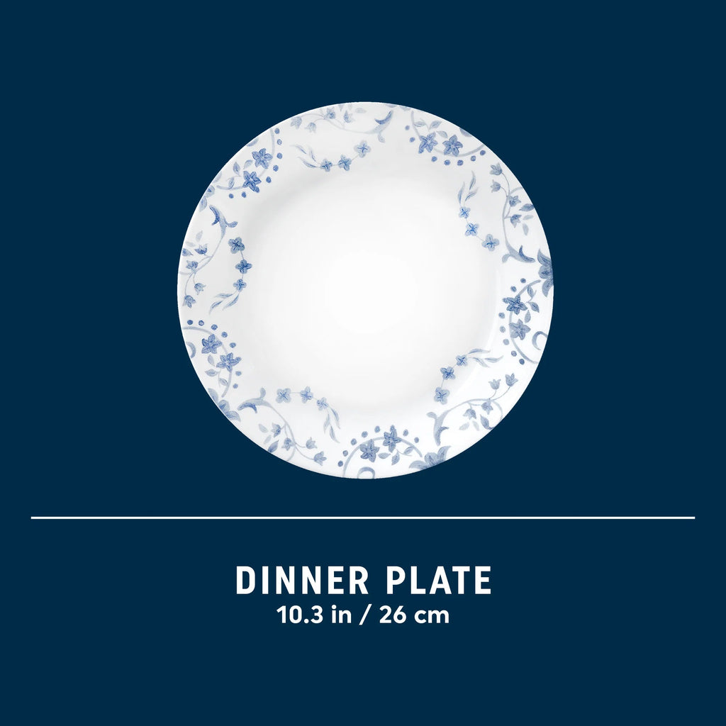 Corelle Dinnerware- Lightweight Darlington 10.25 Dinner Plate