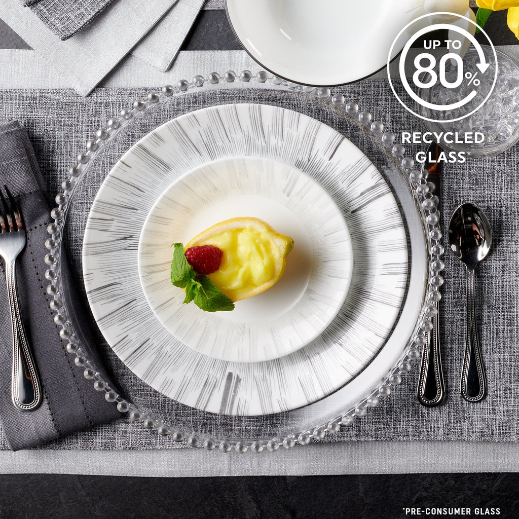 Corelle Dinnerware- Lightweight Arica 18-piece Dinnerware Set. Service for 6