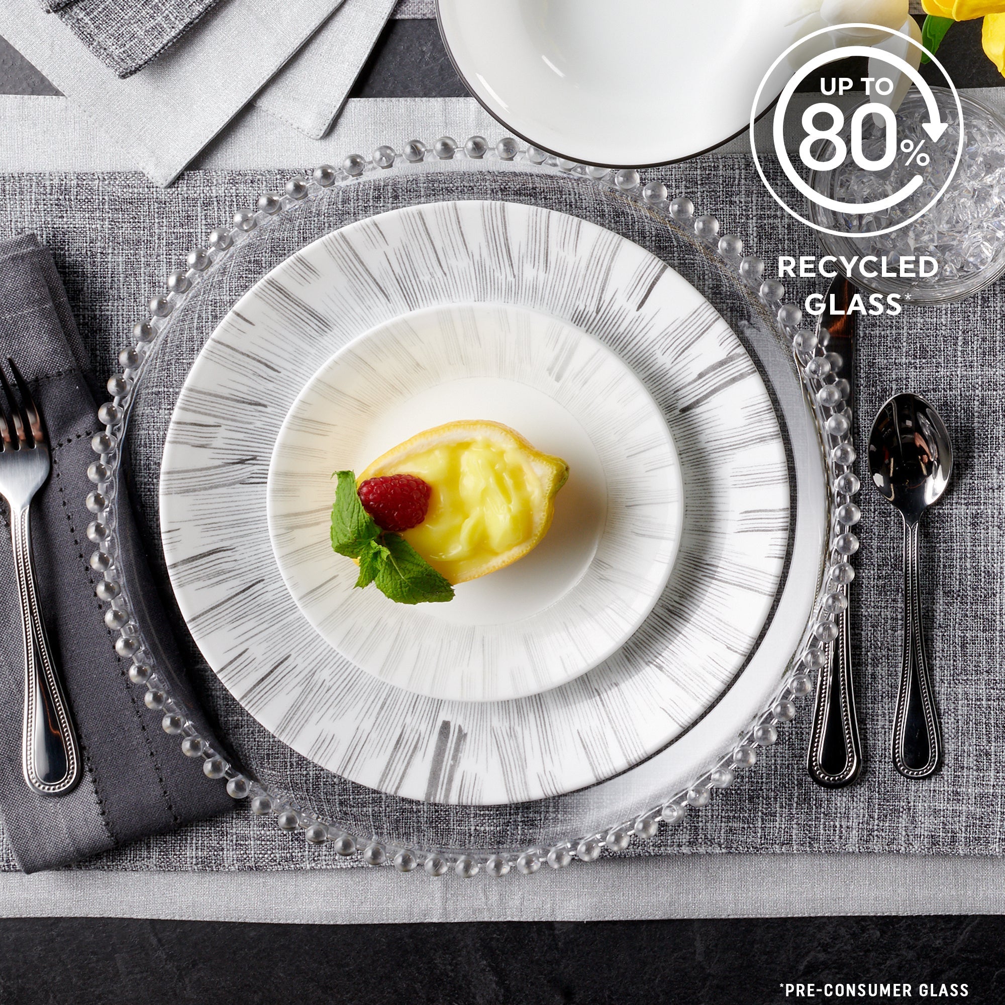 Corelle Dinnerware- Lightweight Arica 18-piece Dinnerware Set. Service for 6