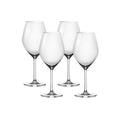 Corelle Dinnerware- Lightweight Sondria Red Wine Glasses (4-pieces). 20-ounce. Dishwasher Safe