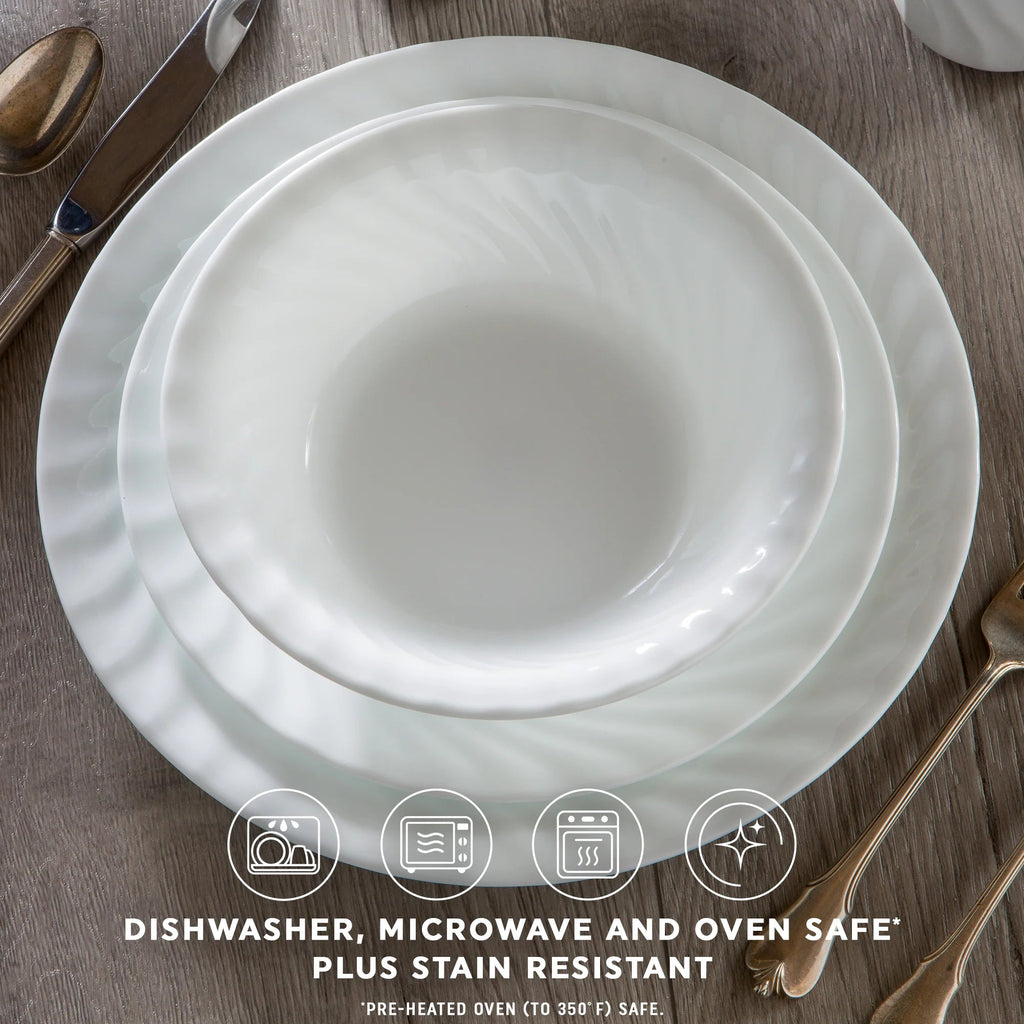 Corelle Dinnerware- Lightweight Enhancements 12-piece Dinnerware Set. Service for 4