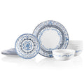 Corelle Dinnerware- Lightweight Portofino 18-piece Dinnerware Set. Service for 6