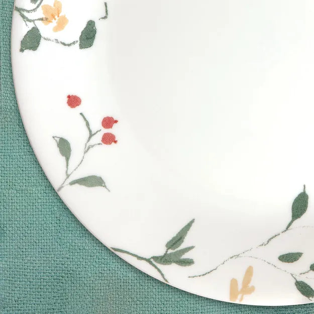 Corelle Dinnerware- Lightweight Wildflower Scatter 18-piece Dinnerware Set. Service for 6
