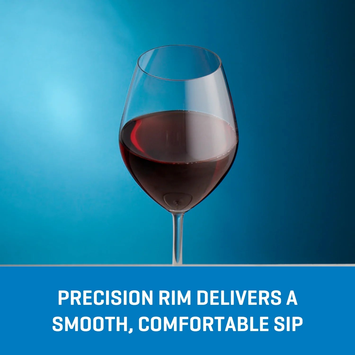Corelle Dinnerware- Lightweight Sondria Red Wine Glasses (4-pieces). 20-ounce. Dishwasher Safe