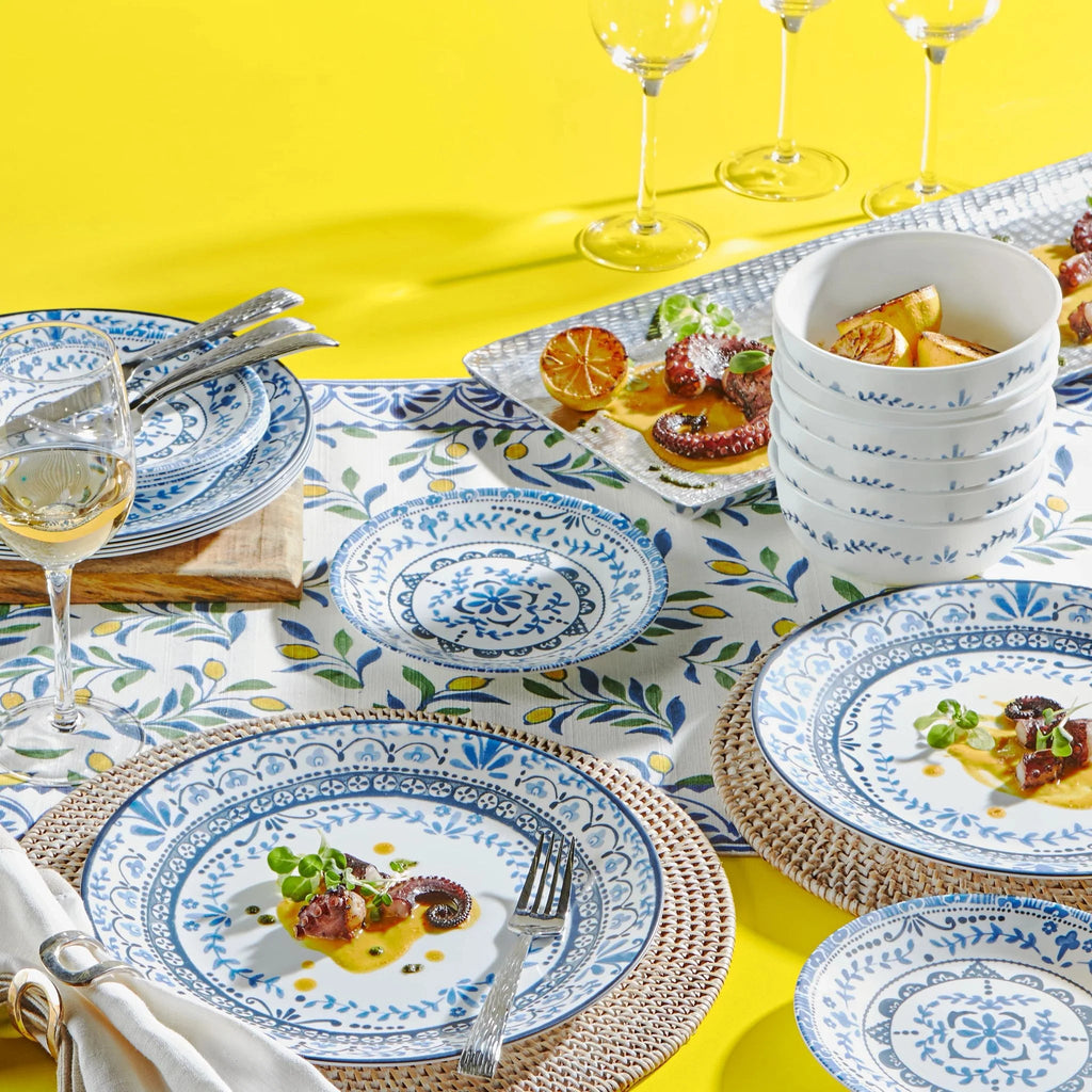 Corelle Dinnerware- Lightweight Portofino 18-piece Dinnerware Set. Service for 6