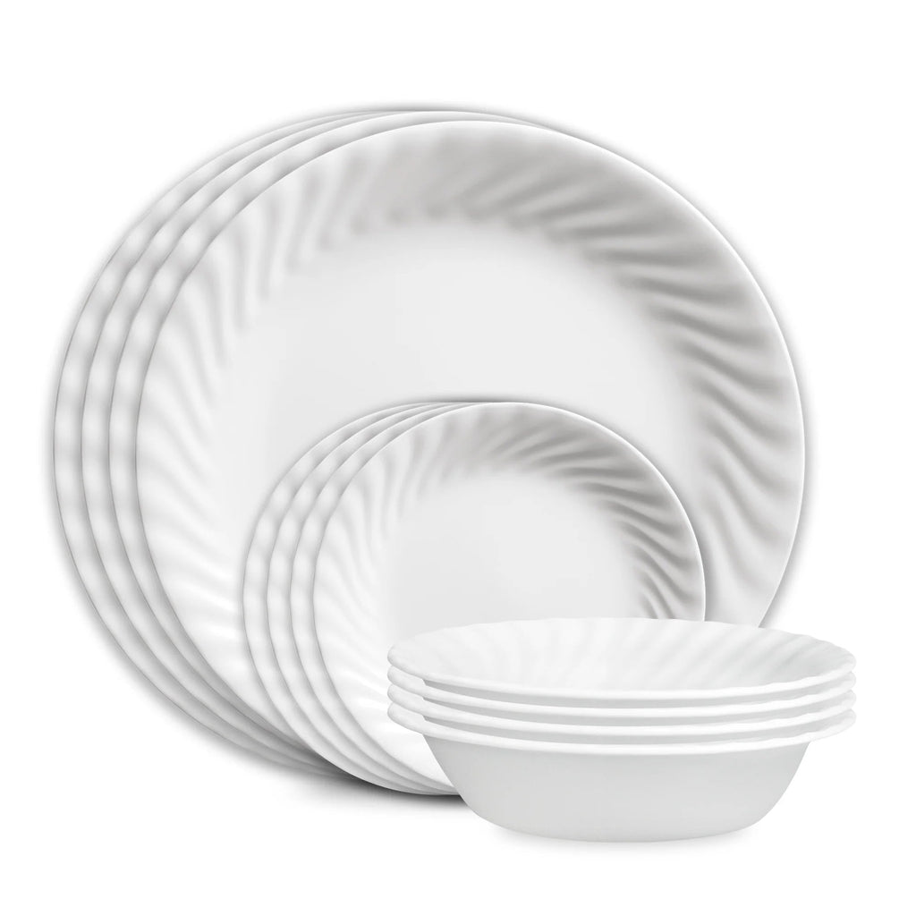 Corelle Dinnerware- Lightweight Enhancements 12-piece Dinnerware Set. Service for 4