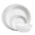 Corelle Dinnerware- Lightweight Enhancements 12-piece Dinnerware Set. Service for 4