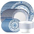 Corelle Dinnerware- Lightweight Portofino 32-piece Dinnerware Set. Service for 8