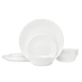 Corelle Dinnerware- Lightweight Winter Frost White 18-piece Dinnerware Set. Service for 6