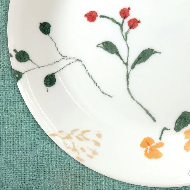 Corelle Dinnerware- Lightweight Wildflower Scatter 8.5 Salad Plate- 4 Pack